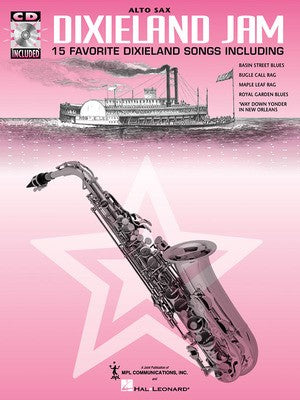 DIXIELAND JAM ALTO SAX BK/CD