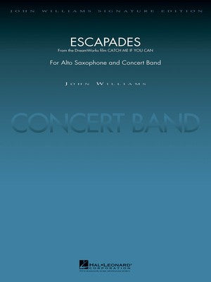 ESCAPADES FOR ALTO SAXOPHONE & CONCERT BAND