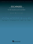 ESCAPADES FOR ALTO SAXOPHONE & CONCERT BAND