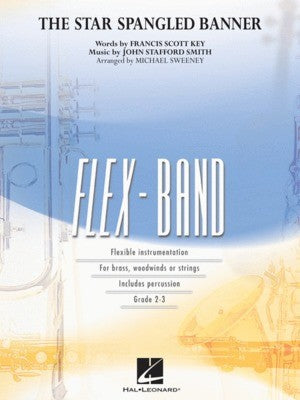 THE STAR SPANGLED BANNER FLEXBAND 2-3 SC/PTS