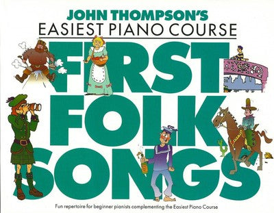 EASIEST PIANO COURSE FIRST FOLK SONGS