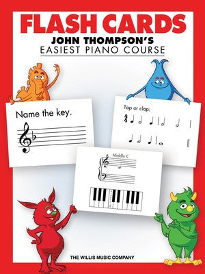 EASIEST PIANO COURSE FLASH CARDS