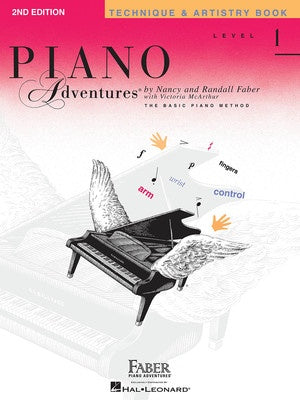 PIANO ADVENTURES TECHNIQUE ARTISTRY BK 1 2ND EDN