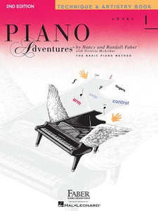 PIANO ADVENTURES TECHNIQUE ARTISTRY BK 1 2ND EDN