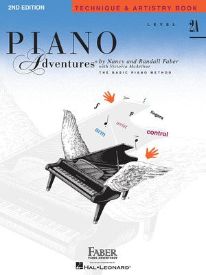 PIANO ADVENTURES TECHNIQUE ARTISTRY BK 2A 2ND ED