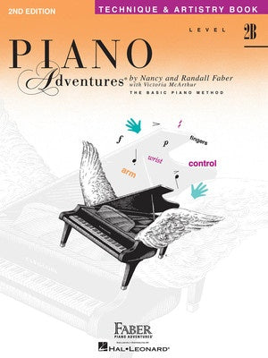 PIANO ADVENTURES TECHNIQUE ARTISTRY BK 2B 2ND ED