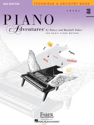 PIANO ADVENTURES TECHNIQUE ARTISTRY BK 3B