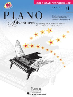 PIANO ADVENTURES GOLD STAR PERFORMANCE BK 2A BK/OLA