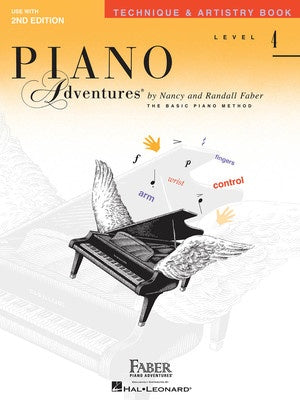 PIANO ADVENTURES TECHNIQUE ARTISTRY BK 4