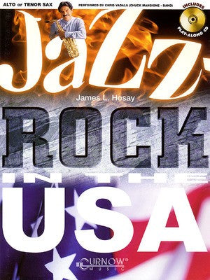 JAZZ ROCK IN THE USA BK/CD ALTO SAX