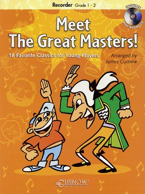 MEET THE GREAT MASTERS RECORDER BK/CD GR 1-2