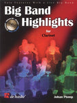 BIG BAND HIGHLIGHTS CLARINET BK/CD INTERMED