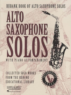 RUBANK BOOK OF ALTO SAX SOLOS INTERMEDIATE