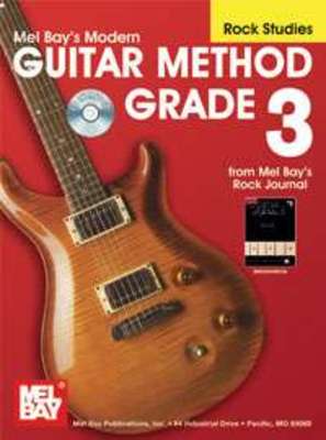 MODERN GUITAR METHOD GR 3 ROCK STUDIES BK/CD GTR