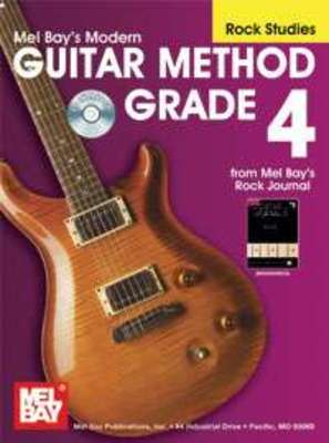 MODERN GUITAR METHOD GR 4 ROCK STUDIES BK/CD