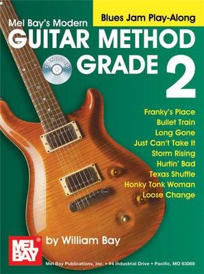 MODERN GUITAR METHOD GR 2 BLUES JAM PLAYALONG BK/CD