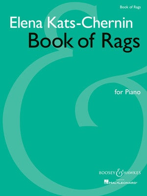 KATS-CHERNIN - BOOK OF RAGS FOR PIANO