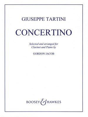 TARTINI - CONCERTINO IN F CLARINET/PIANO