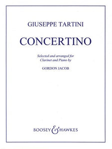 TARTINI - CONCERTINO IN F CLARINET/PIANO