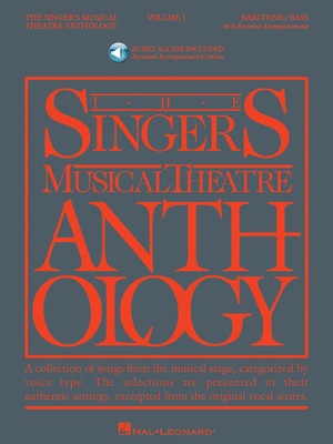 SINGERS MUSICAL THEATRE ANTH V1 BARITONE/BASS BK/OLA