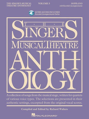 SINGERS MUSICAL THEATRE ANTH V3 SOPRANO BK/OLA