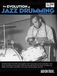 EVOLUTION OF JAZZ DRUMMING BK/DVD/MP3