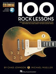 100 ROCK GUITAR LESSONS GOLDMINE BK/OLA