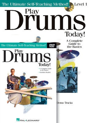 PLAY DRUMS TODAY BEGINNER PACK BK/CD/DVD (O/P)