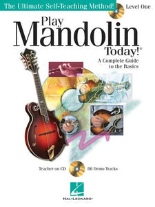 PLAY MANDOLIN TODAY BK/CD LVL 1