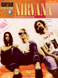 NIRVANA GUITAR PLAY ALONG BK/CD V78