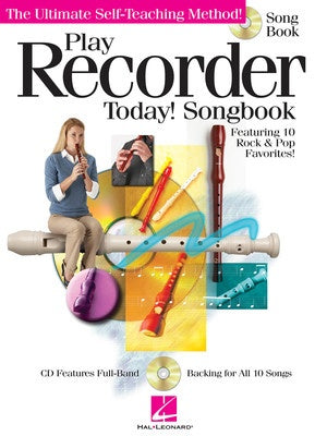 PLAY RECORDER TODAY SONGBOOK BK/CD