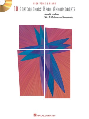 10 CONTEMPORARY HYMN ARRANG HIGH BK/CD (O/P)