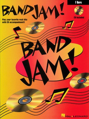 BAND JAM F HORN BK/CD