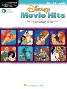 DISNEY MOVIE HITS FOR ALTO SAX BK/OLA