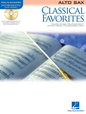 CLASSICAL FAVORITES BK/CD ALTO SAX