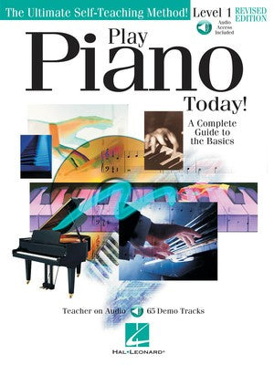 PLAY PIANO TODAY LEVEL 1 BK/CD REVISED EDITION