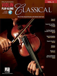 CLASSICAL VIOLIN PLAY ALONG BK/CD V3