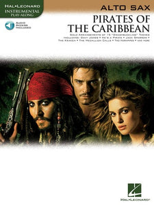 PIRATES OF THE CARIBBEAN FOR ALTO SAX BK/OLA