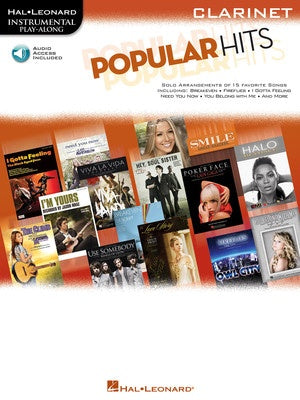 POPULAR HITS CLARINET BK/OLA (O/P)