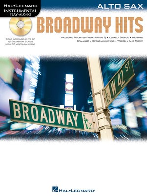 BROADWAY HITS BK/CD ALTO SAXOPHONE