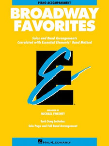 BROADWAY FAVORITES EE PIANO ACCOMP BAND