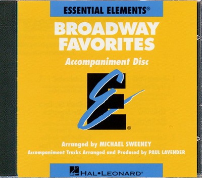 BROADWAY FAVORITES EE BAND ACCOMP CD