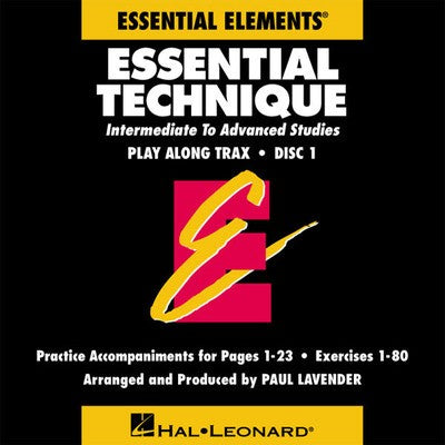 ESSENTIAL TECHNIQUE BAND CD 1