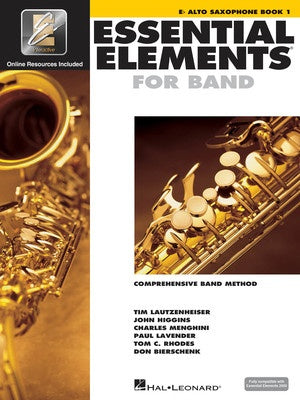 ESSENTIAL ELEMENTS FOR BAND BK1 ALTO SAX EEI