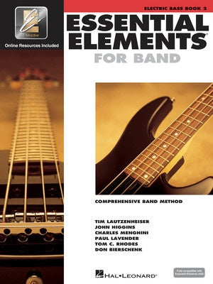 ESSENTIAL ELEMENTS FOR BAND BK2 ELECTRIC BASS BK/OLM