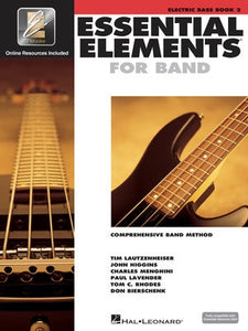 ESSENTIAL ELEMENTS FOR BAND BK2 ELECTRIC BASS BK/OLM