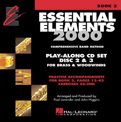 ESSENTIAL ELEMENTS FOR BAND BK2 CD SET