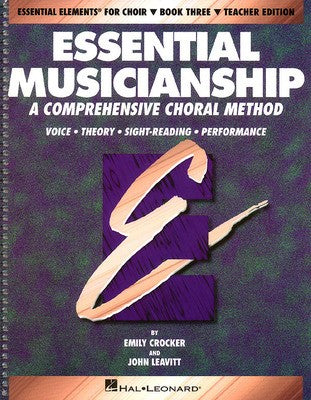 ESSENTIAL MUSICIANSHIP BK 3 TEACHER