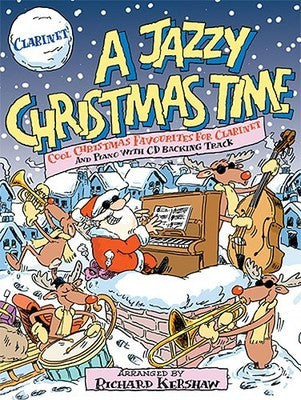 A JAZZY CHRISTMAS TIME CLARINET BK/CD