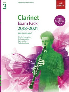 CLARINET EXAM PACK 2018-?21 GR 3 BK/OLA